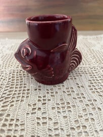 Listing 2 of 6 for Crown Lynn Fish Face Egg Cup