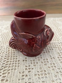 Listing 4 of 6 for Crown Lynn Fish Face Egg Cup