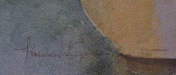 Listing 6 of 14 for <<< ORIGINAL SIGNED FLORAL PAINTING +++