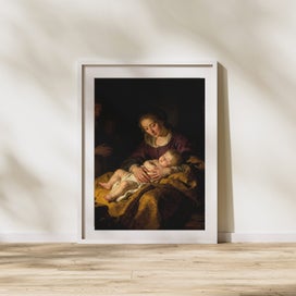 Listing 10 of 18 for Christus Puer | Dutch-Style Sacred Art | Digital Download Wall Art