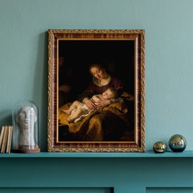 Listing 9 of 18 for Christus Puer | Dutch-Style Sacred Art | Digital Download Wall Art