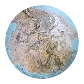 Listing 5 of 9 for Unique acrylic pour planets