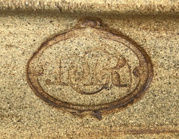 Listing 5 of 6 for Unusual Early Barry Brickell Driving Creek Railway Track Pottery Paperweight