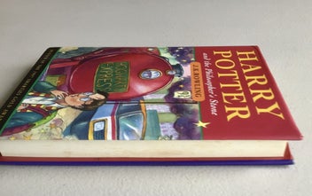 Listing 2 of 10 for Harry Potter; Philosopher’s Stone; Collectible Hardcover, Bloomsbury #2 Print.