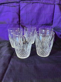 Listing 1 of 3 for Waterford Crystal Tumblers "Colleen" pattern - set of 5
