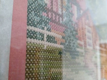 Listing 2 of 3 for Cross Stitch framed