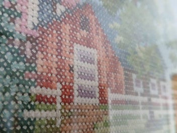 Listing 3 of 3 for Cross Stitch framed