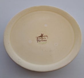 Listing 2 of 3 for Royal Winton Bunny Playtime Baby's Bowl