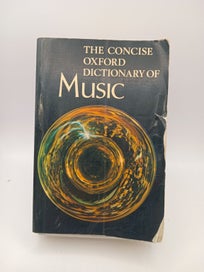 Listing 2 of 2 for The Concise Oxford Dictionary of Music by Percy A. Scholes