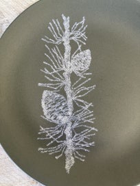 Listing 2 of 5 for Crown Lynn pottery mid century Pine plate Dorothy Thorpe