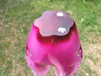 Listing 8 of 10 for Vintage Japanese Iwatsu Hineri Art Glass Vase - 1960s