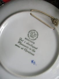 Listing 5 of 5 for Rare B&G Danish Blue Christmas Plate 1970 – Pheasants in Snow