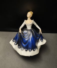 Listing 1 of 3 for Royal Doulton "Lisa" Blue Lady