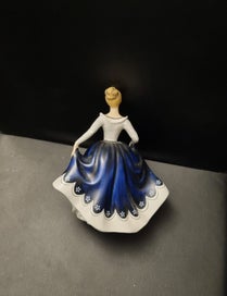 Listing 2 of 3 for Royal Doulton "Lisa" Blue Lady