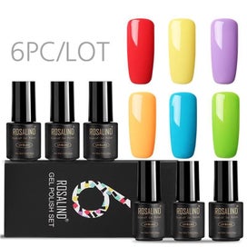 Listing 11 of 13 for 6pcs Gel Nail Polish Manicure Set UV Soak Off Nail Art Kit