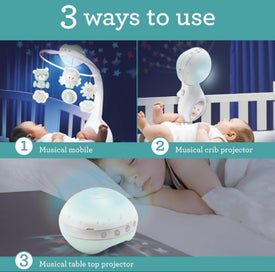 Listing 10 of 10 for Infantino 3-in-1 Projector Baby Musical Mobile