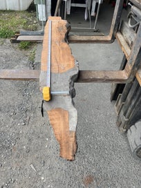 Listing 9 of 17 for Small Ancient Swamp Kauri Slab – 200/140x30x7.5 cm ready to work