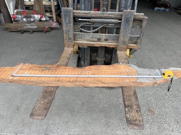 Listing 11 of 17 for Small Ancient Swamp Kauri Slab – 200/140x30x7.5 cm ready to work