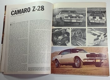 Listing 10 of 15 for Shelby MUSTANG, Z-28, V12 test, Psycologists Examine the Race Driver.