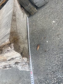 Listing 10 of 20 for 158 cm Solid Thick Rata Slab – 158 × 57/50 × 20.5 cm (~150 kg)