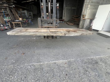 Listing 7 of 20 for (Eco-Friendly)Solid 320 cm Rata Slab – 320 × 80/70 × 8.5cm (~190 kg)