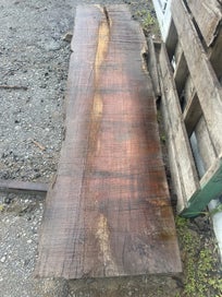 Listing 1 of 20 for (Eco-Friendly)Solid 320 cm Rata Slab – 320 × 80/70 × 8.5cm (~190 kg)