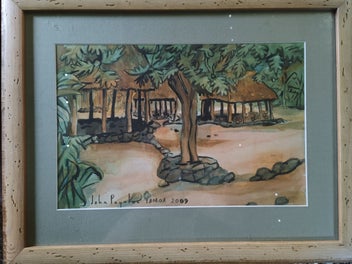 Listing 7 of 7 for John Poynton watercolour painting Samoa 2009