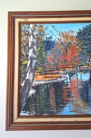 Listing 5 of 11 for <<< G.M. PETTIGREW " CHRISTCHURH GARDENS NEAR TEAROOM" PAINTNG >>>