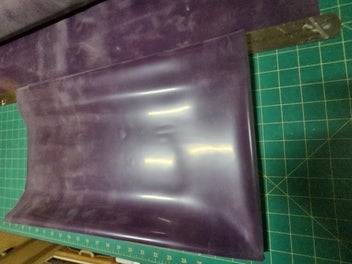 Listing 4 of 5 for 2 METRES .50mm DAMSON PURPLE LATEX SHEETING UK FASHION COSPLAY #016