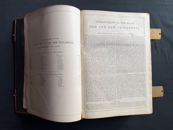 Listing 5 of 5 for APPROX 155 YEARS OLD - THE PRACTICAL AND DEVOTIONAL FAMILY BIBLE, Rev. McFarlane