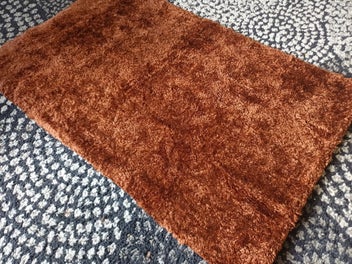Listing 1 of 1 for Faux fur - teddy bear/ soft toy making material / Rustic brown short shaggy pile