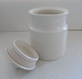 Listing 3 of 4 for PRICE KENSINGTON POTTERIES - CERAMIC TEA CANNISTER