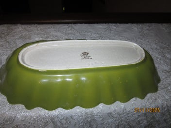 Listing 2 of 2 for Crown Devon Floral Pattern Dish.