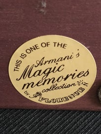 Listing 10 of 10 for F) ITALIAN FIGURINE BY G. ARMANI c1986 – FIRST DAY AT SCHOOL“MAGIC MEMORIES”