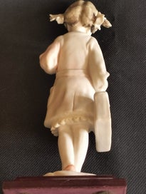 Listing 3 of 10 for F) ITALIAN FIGURINE BY G. ARMANI c1986 – FIRST DAY AT SCHOOL“MAGIC MEMORIES”
