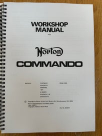 Listing 2 of 7 for Norton Commando Workshop manual