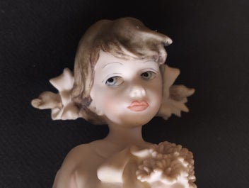 Listing 7 of 10 for F) ITALIAN FIGURINE BY G. ARMANI c1986 – FIRST DAY AT SCHOOL“MAGIC MEMORIES”