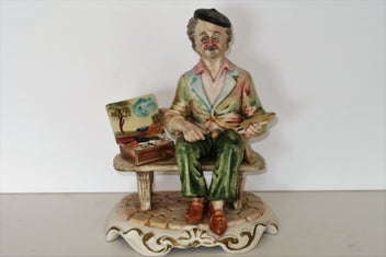 Listing 1 of 4 for ***STRIKING CAPODIMONTE FIGURINE ITALY***