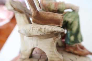 Listing 4 of 4 for ***STRIKING CAPODIMONTE FIGURINE ITALY***