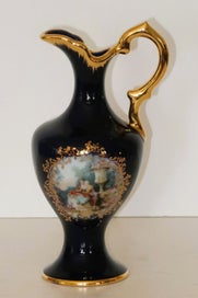 Listing 2 of 5 for ***BEAUTIFUL ROMANTIC TALL LIMOGES JUG***