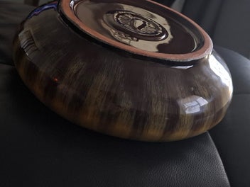 Listing 2 of 6 for Blue mountain Centrepeice bowl ,honeycomb