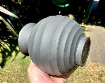 Listing 2 of 7 for Wedgwood Black Basalt Vase - Nick Munro Designer