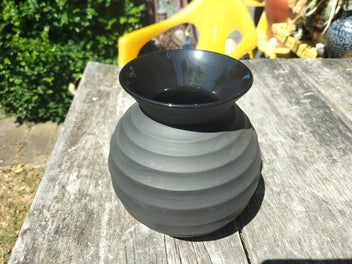 Listing 5 of 7 for Wedgwood Black Basalt Vase - Nick Munro Designer