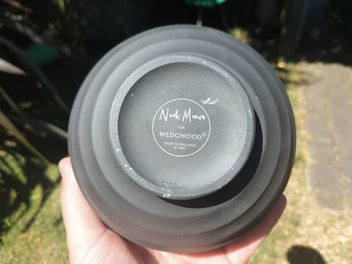 Listing 4 of 7 for Wedgwood Black Basalt Vase - Nick Munro Designer