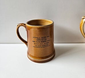 Listing 5 of 6 for A Pair of Wade of England Honey Glaze Vintage Sports Car Club Tankards.
