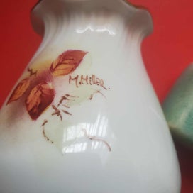 Listing 2 of 3 for Royal Worcester Handpainted Vase Blackberries