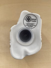 Listing 5 of 5 for Mlesna Noritake Lanka Porcelain Elephant - Grey and Gold