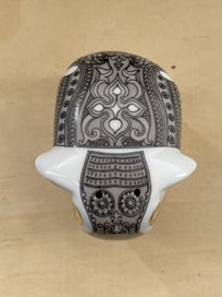 Listing 4 of 5 for Mlesna Noritake Lanka Porcelain Elephant - Grey and Gold