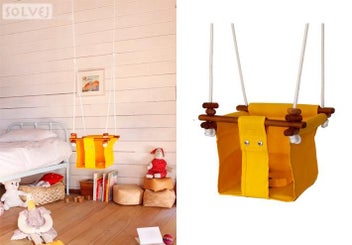 Listing 3 of 3 for SOLVEJ Baby Swing - Kohwai Yellow