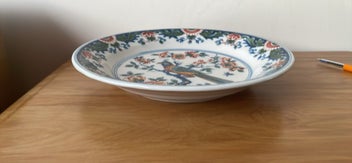 Listing 9 of 11 for Dutch Tichelaar Makkum handpainted Delft chinoiserie style wall hanging charger